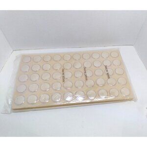 50 Foam Gem 1 inch Jars Gemstone Storage Jewelry Display Tray Insert